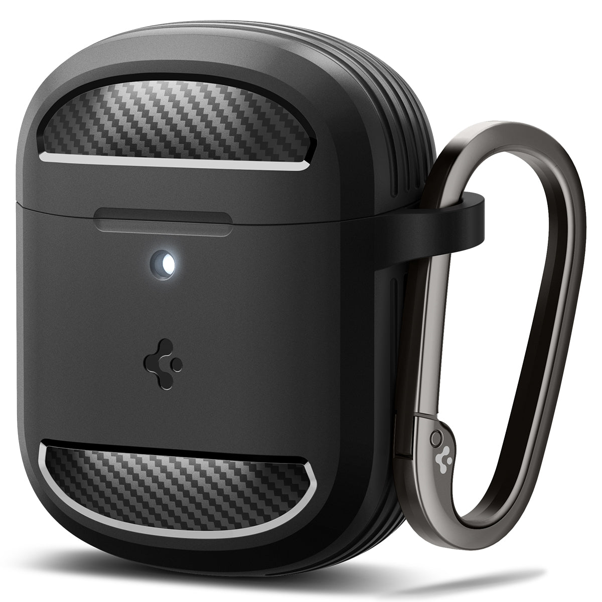 Spigen Google Pixel Buds Pro Case - Rugged Armor - Matte Black - image 1