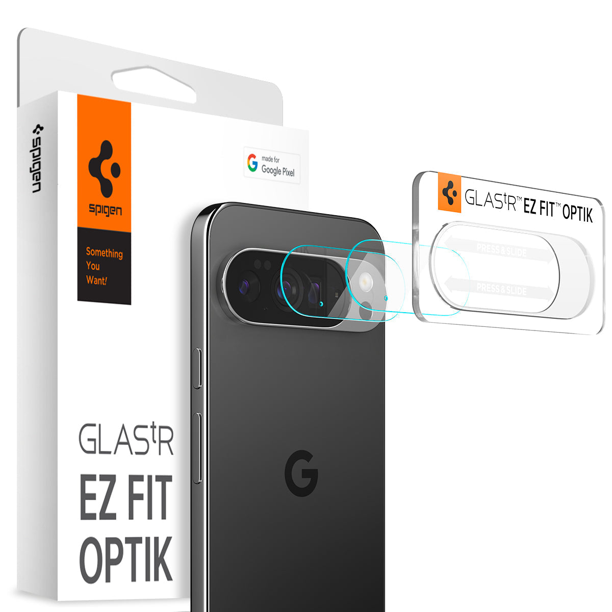 Spigen Pixel 10 Pro XL Lens Protector Optik EZ Fit (2 Pack)