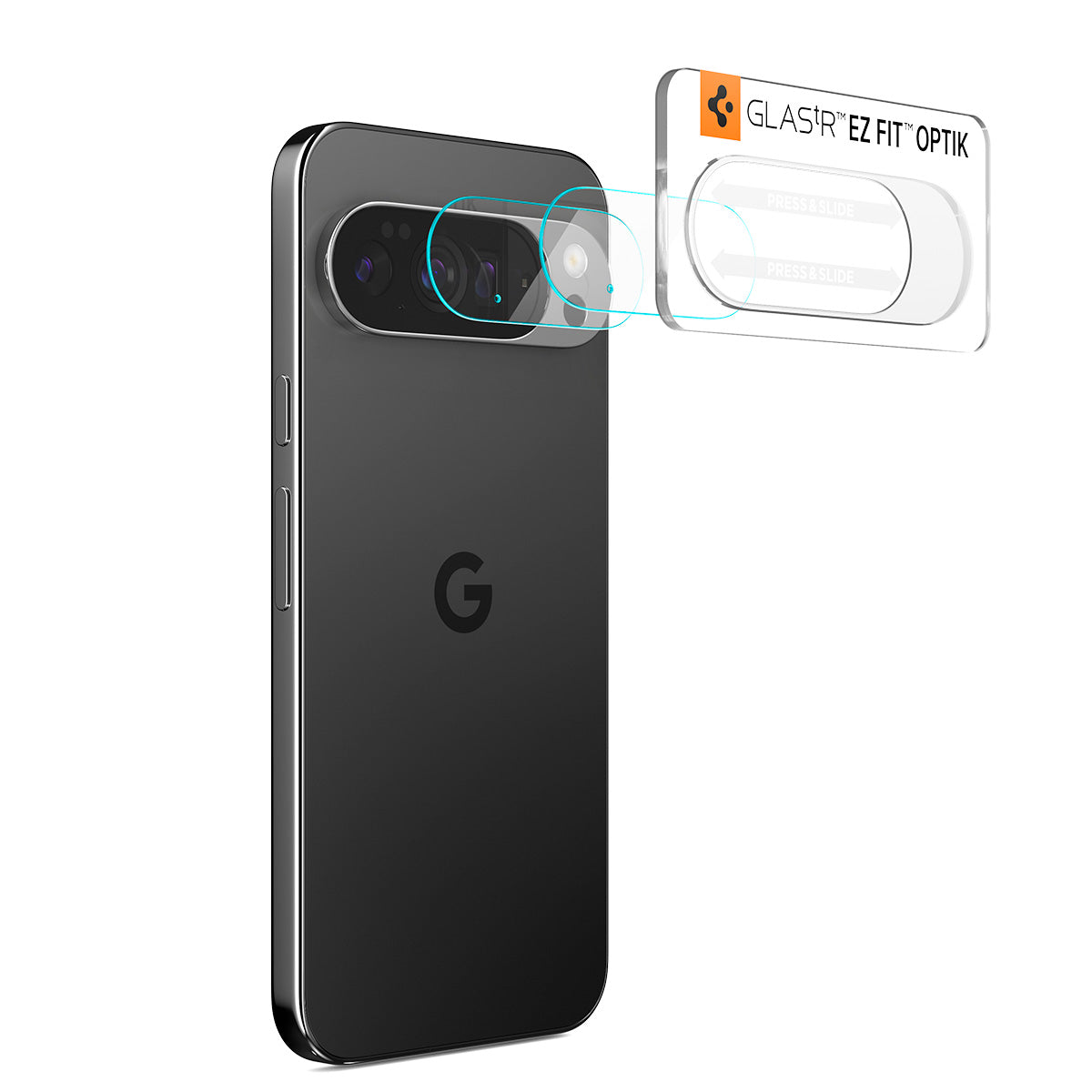 Spigen Pixel 10 Pro XL Lens Protector Optik EZ Fit (2 Pack) view 2