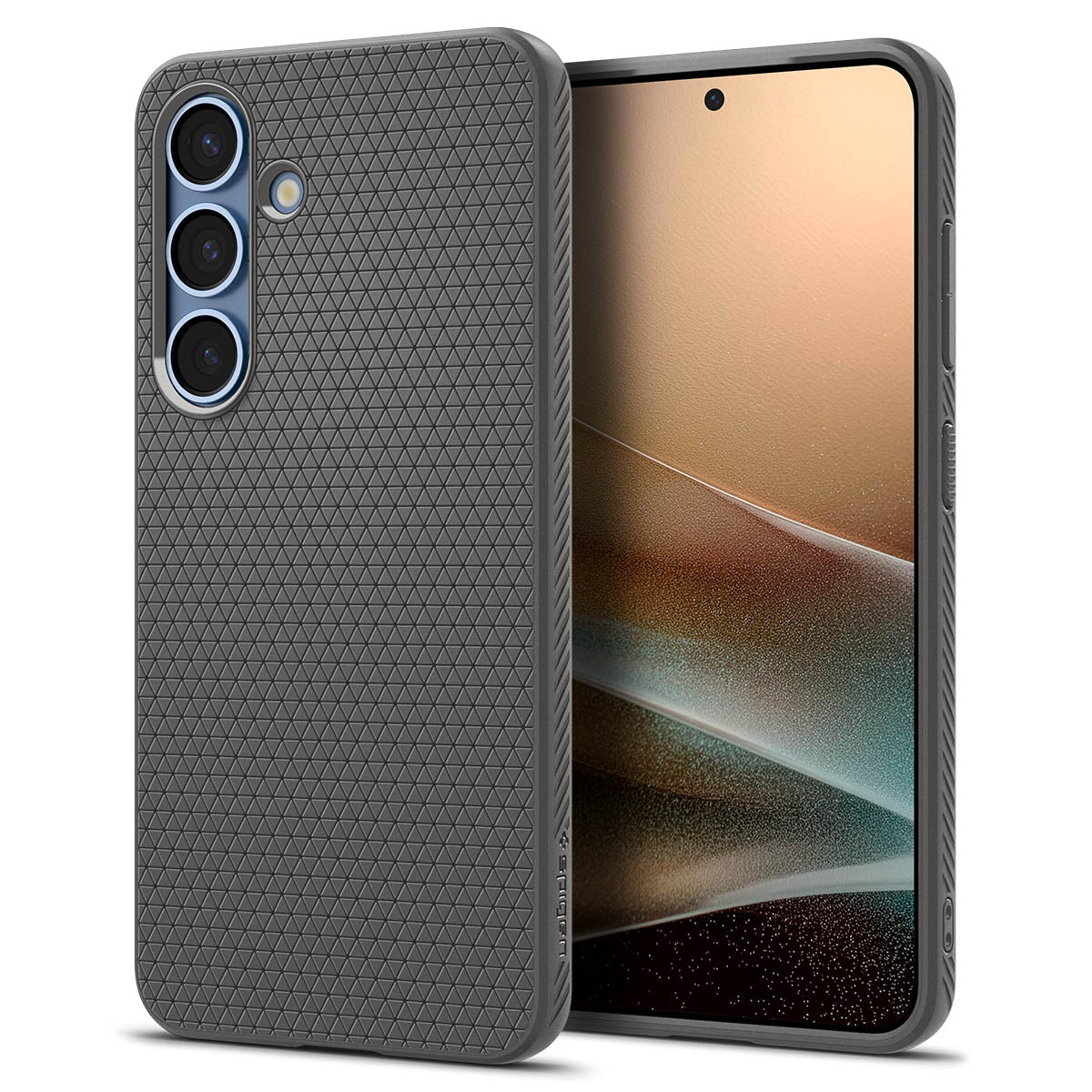 Spigen Galaxy S25 Plus Case – Liquid Air – Marble Gray – product image 1