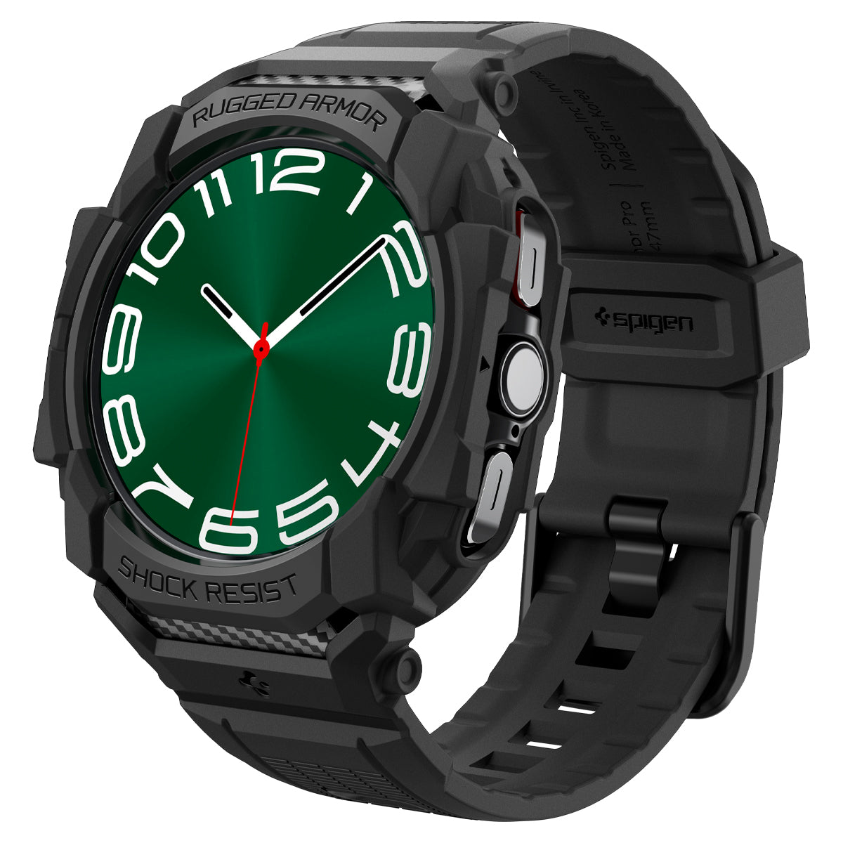 Spigen Galaxy Watch Ultra 47mm (2025/2024) Case + Case Rugged Armor Pro