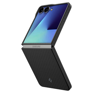 Spigen Galaxy Z Flip 7 Case - Air Skin Aramid – Black – main product image