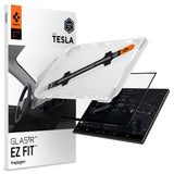 Spigen Tesla Model Y Screen Protector (16”)– GLAS.tR EZ Fit AluminaCore
