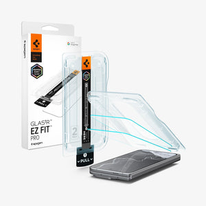 Spigen Pixel 11 Pro Fold Screen Protector – GLAS.tR EZ Fit Pro (2 Pack) - Clear - image 1