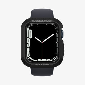 ACS05456 - Apple Watch Series (Apple Watch (49mm)) in matte black showing the front