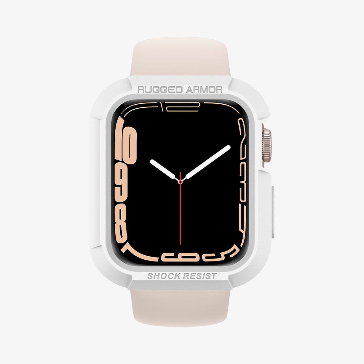 ACS05456 - Apple Watch Series (Apple Watch (49mm)) in matte black showing the front