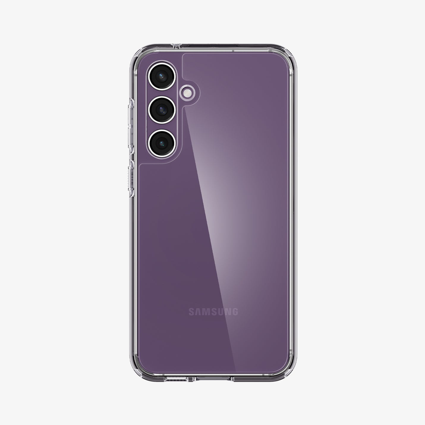 ACS05617 - Galaxy S23 Ultra Case Ultra Hybrid in crystal clear showing the back