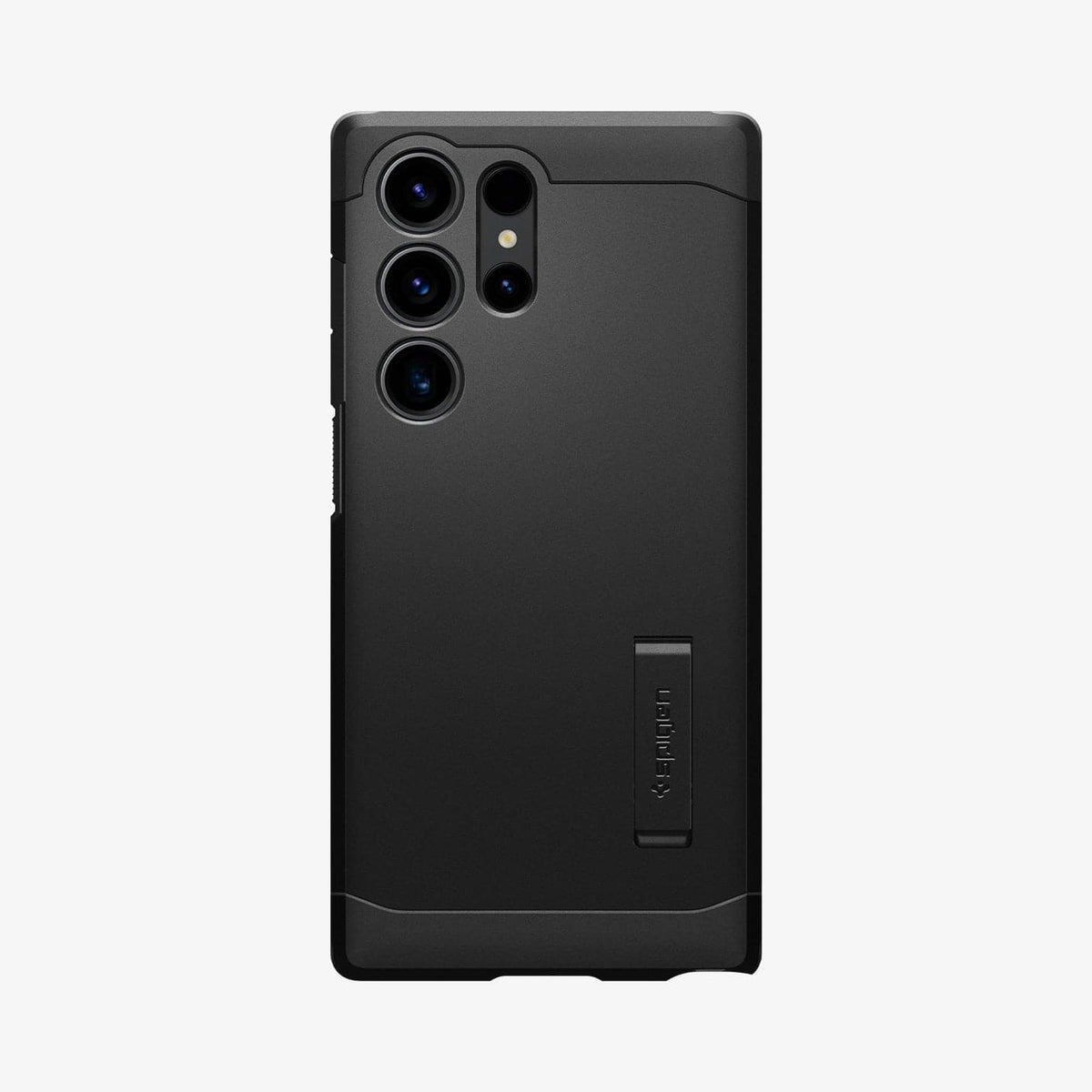Galaxy S23 Ultra Case Tough Armor in black showing the back