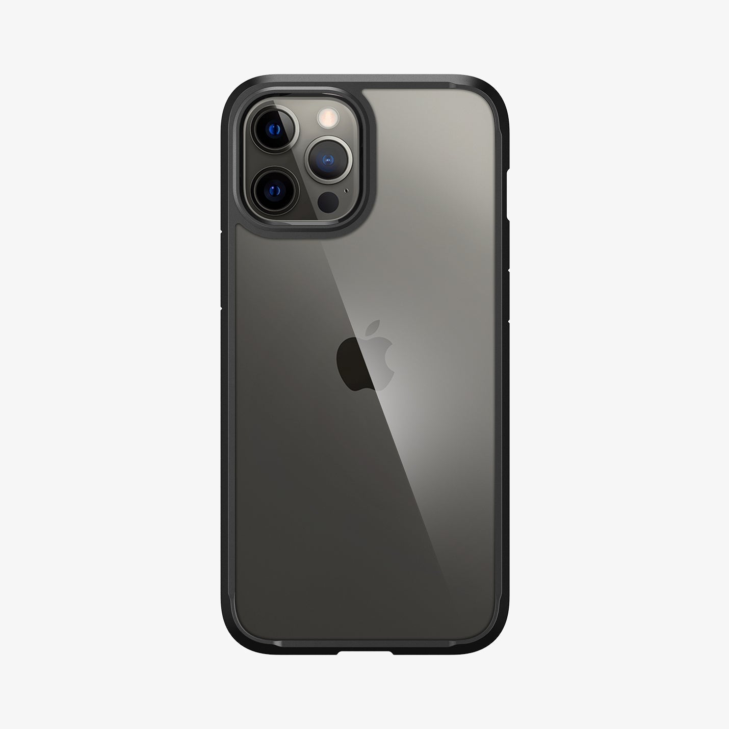 ACS01618 - iPhone 12 Pro Max Case Ultra Hybrid in crystal clear showing the back
