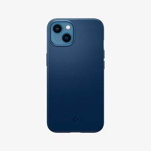 ACS03674 - iPhone 13 Pro Max Case Thin Fit in black showing the back