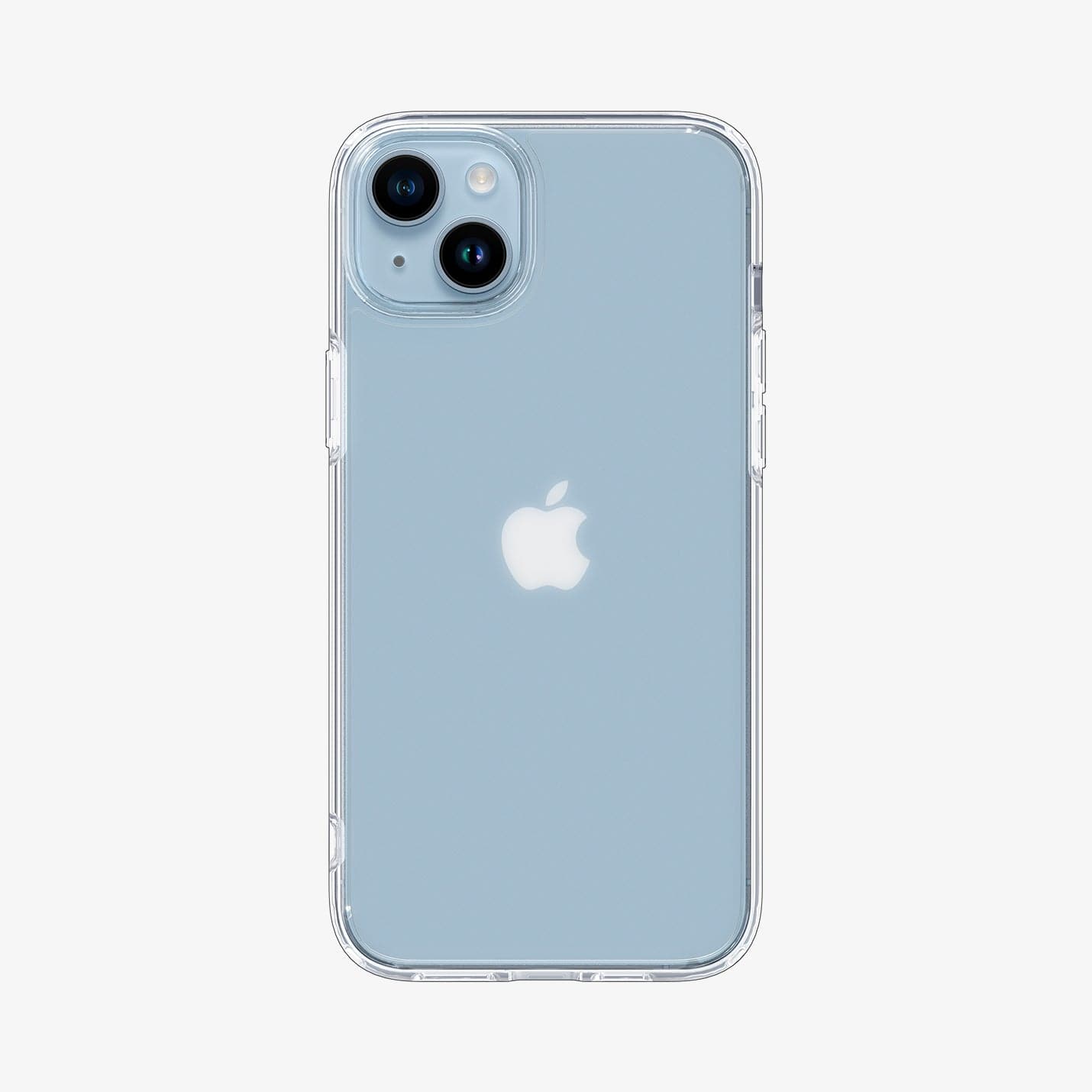 Spigen iPhone 14 Plus Case – Ultra Hybrid Matte in Frost Clear – back view