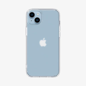 Spigen iPhone 14 Plus Case – Ultra Hybrid Matte in Frost Clear – back view