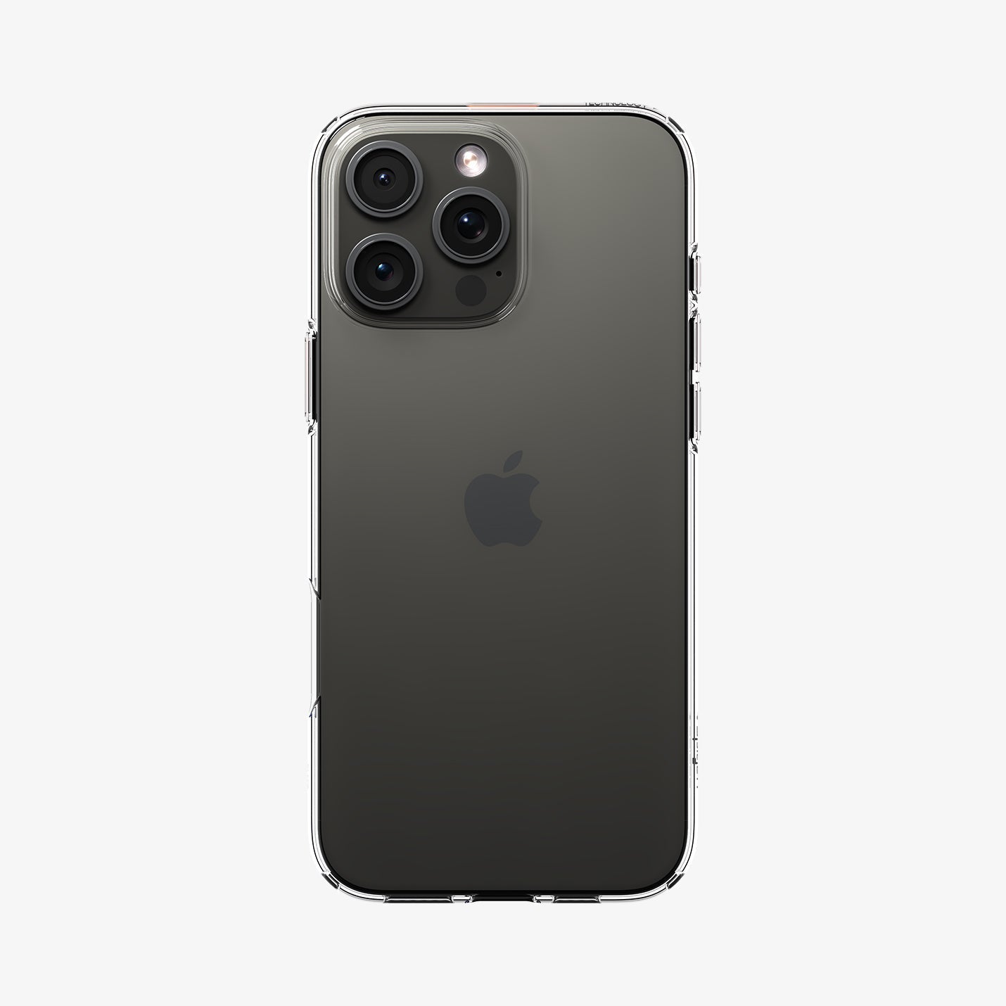 Spigen iPhone 16 Pro Liquid Crystal case in Crystal Clear – rear view
