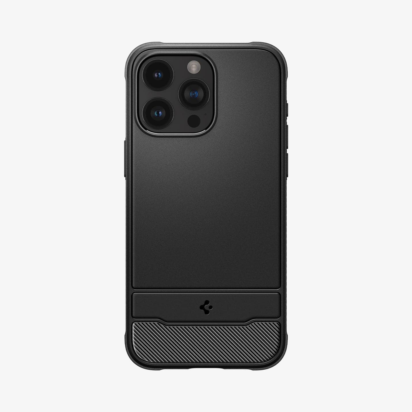 Spigen iPhone 15 Pro Case – Rugged Armor (MagFit) - Matte Black