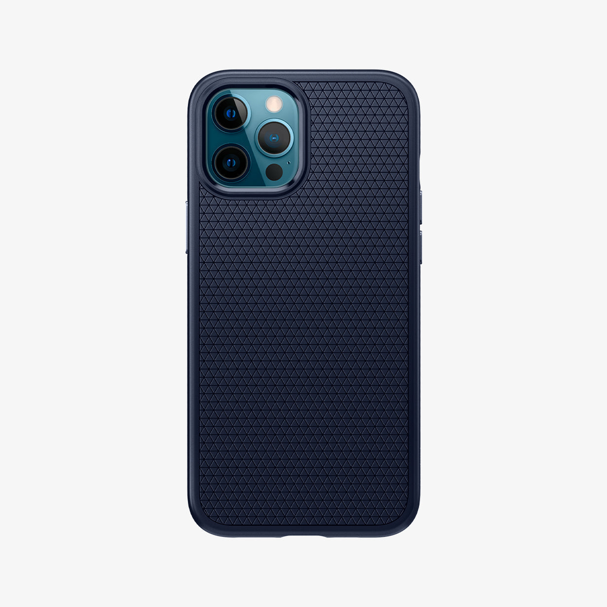 Spigen iPhone 12 / iPhone 12 Pro Case – Liquid Air - Navy Blue