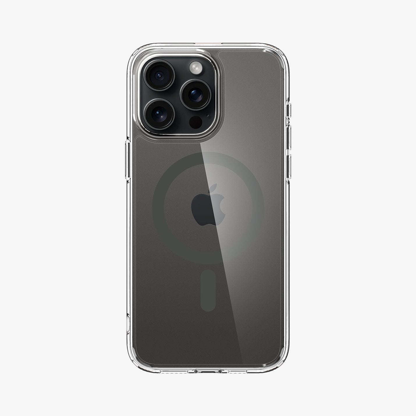Spigen Ultra Hybrid (MagFit) case for iPhone 15 Pro Max in Graphite – product image