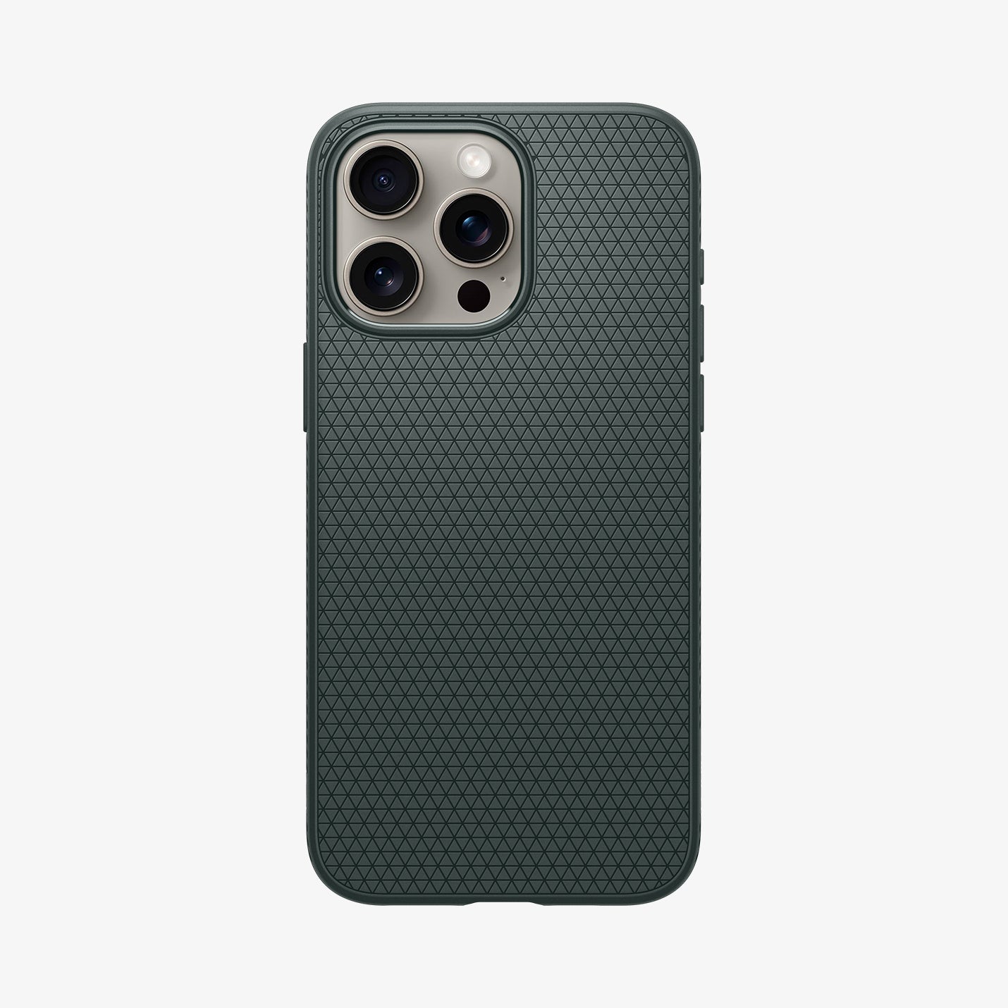 Spigen Liquid Air case for iPhone 15 Pro Max in Abyss Green – product image