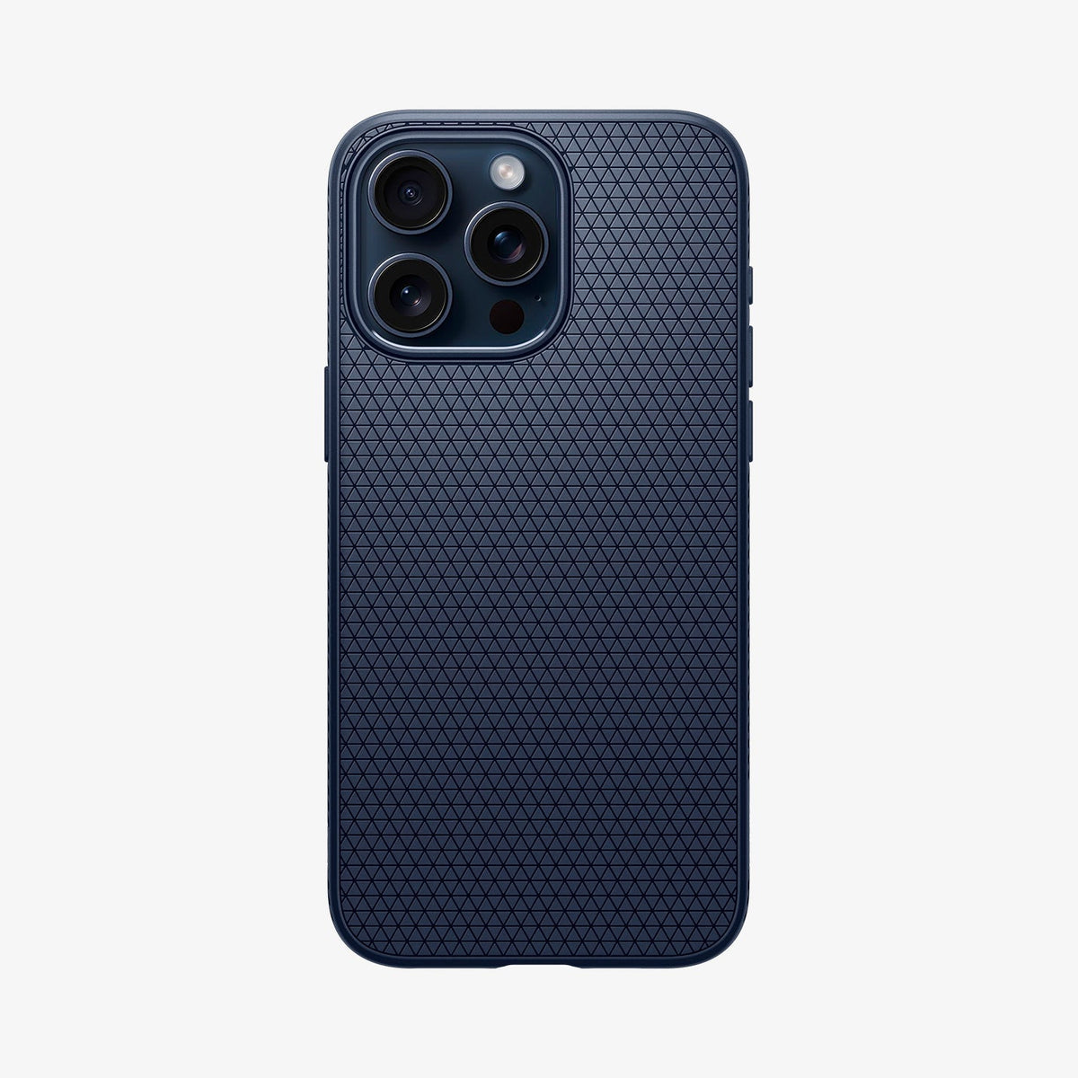Spigen Liquid Air case for iPhone 15 Pro Max in Navy Blue – product image