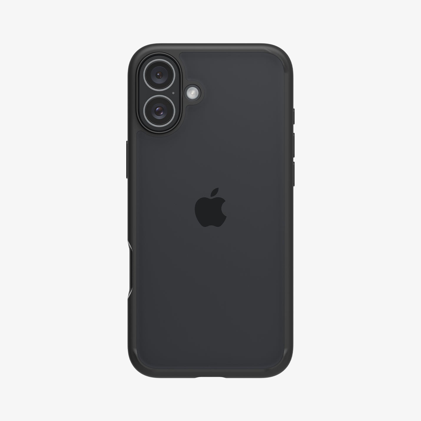 Spigen iPhone 16 Plus Case – Ultra Hybrid – Matte Black – rear view main image