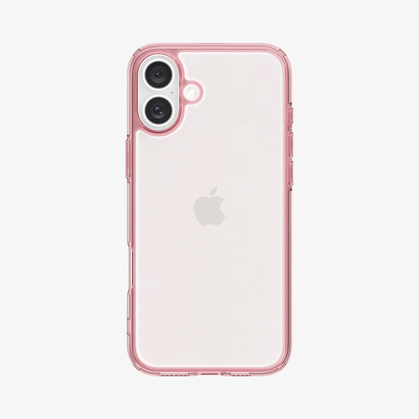 Spigen iPhone 16 Case – Ultra Hybrid – Rose Crystal – rear view main image