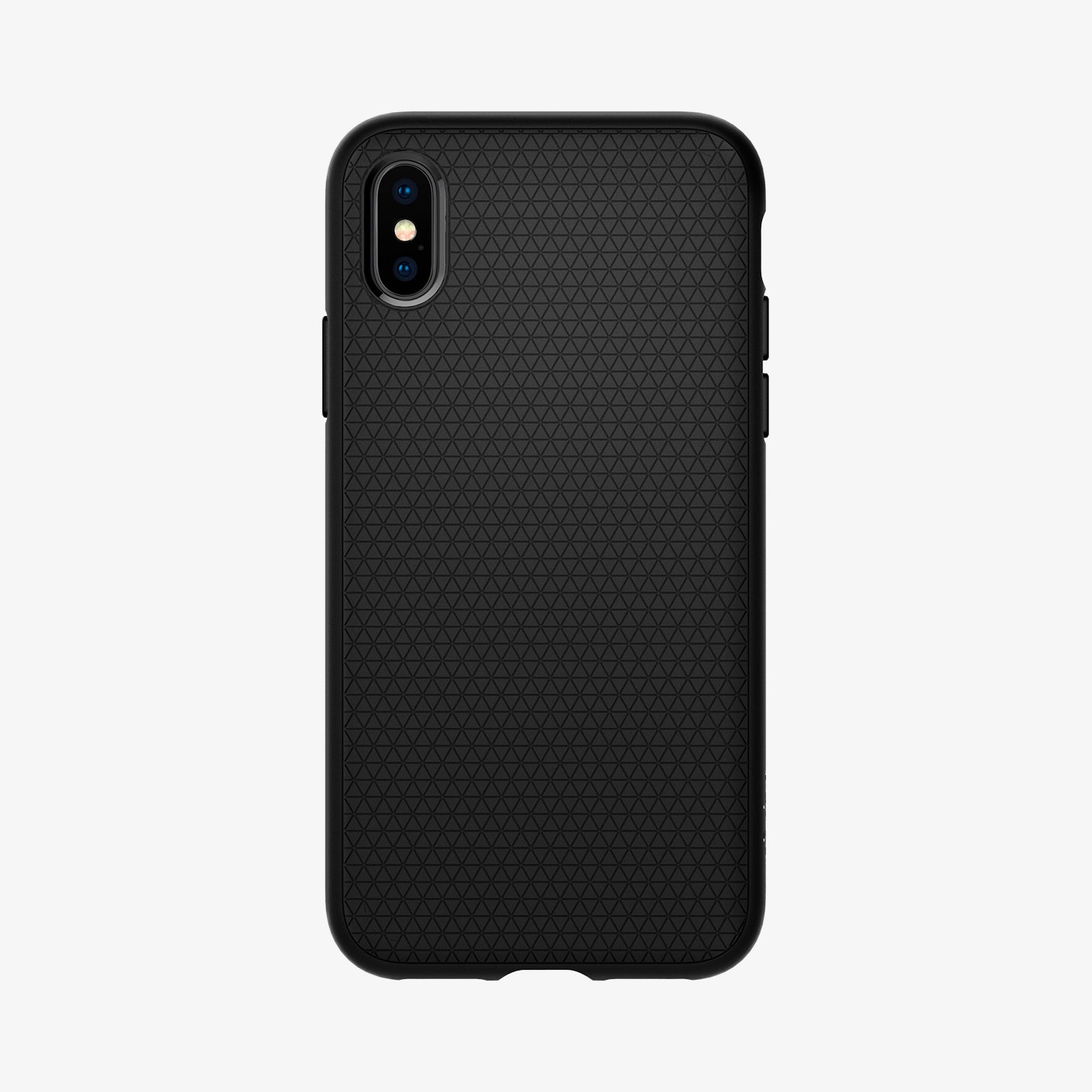 064CS24872  - iPhone XR Case Liquid Air in  Black showing the back