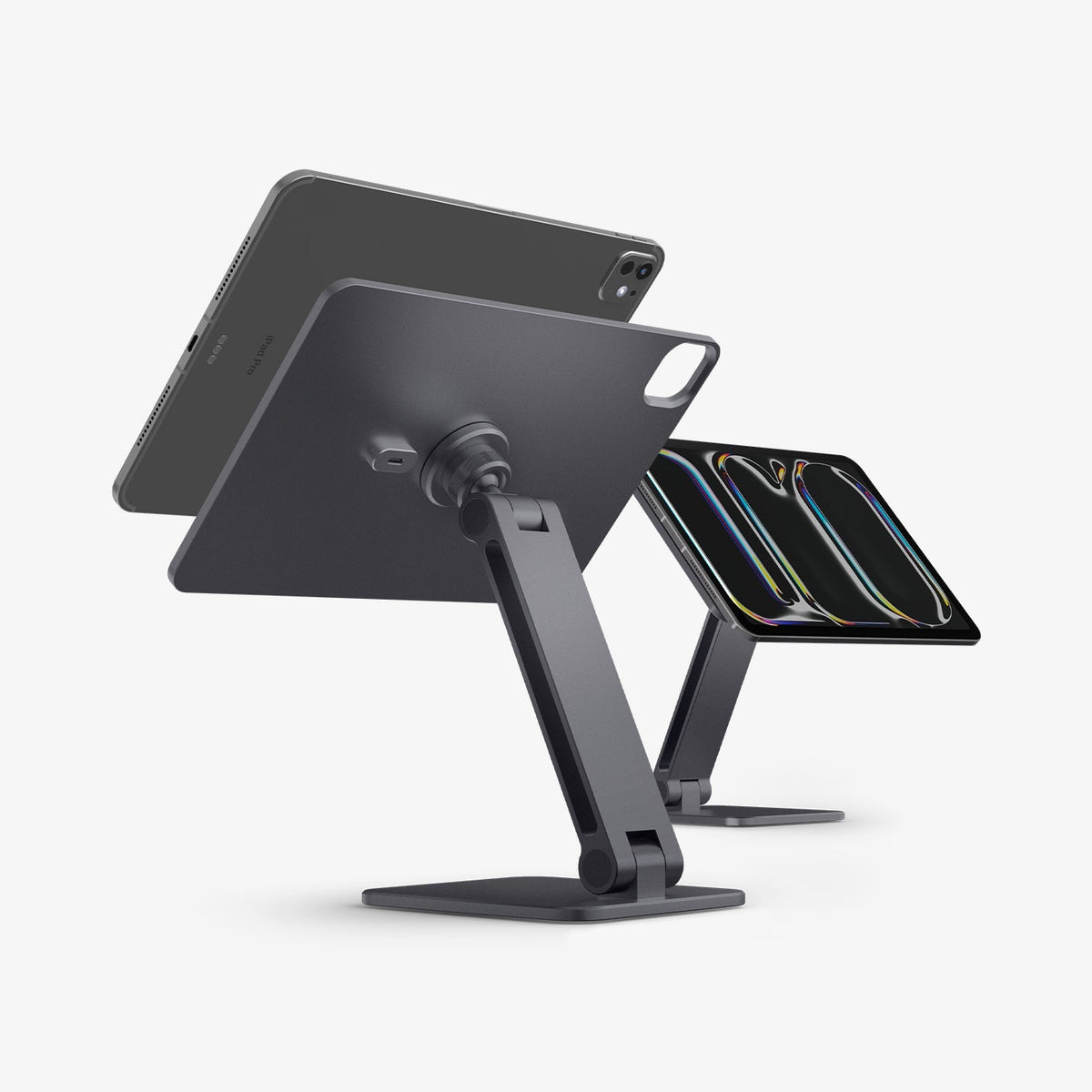 Spigen iPad Pro 11-inch (2024) Charging Stand – LD207W2 MagFit in Space Gray