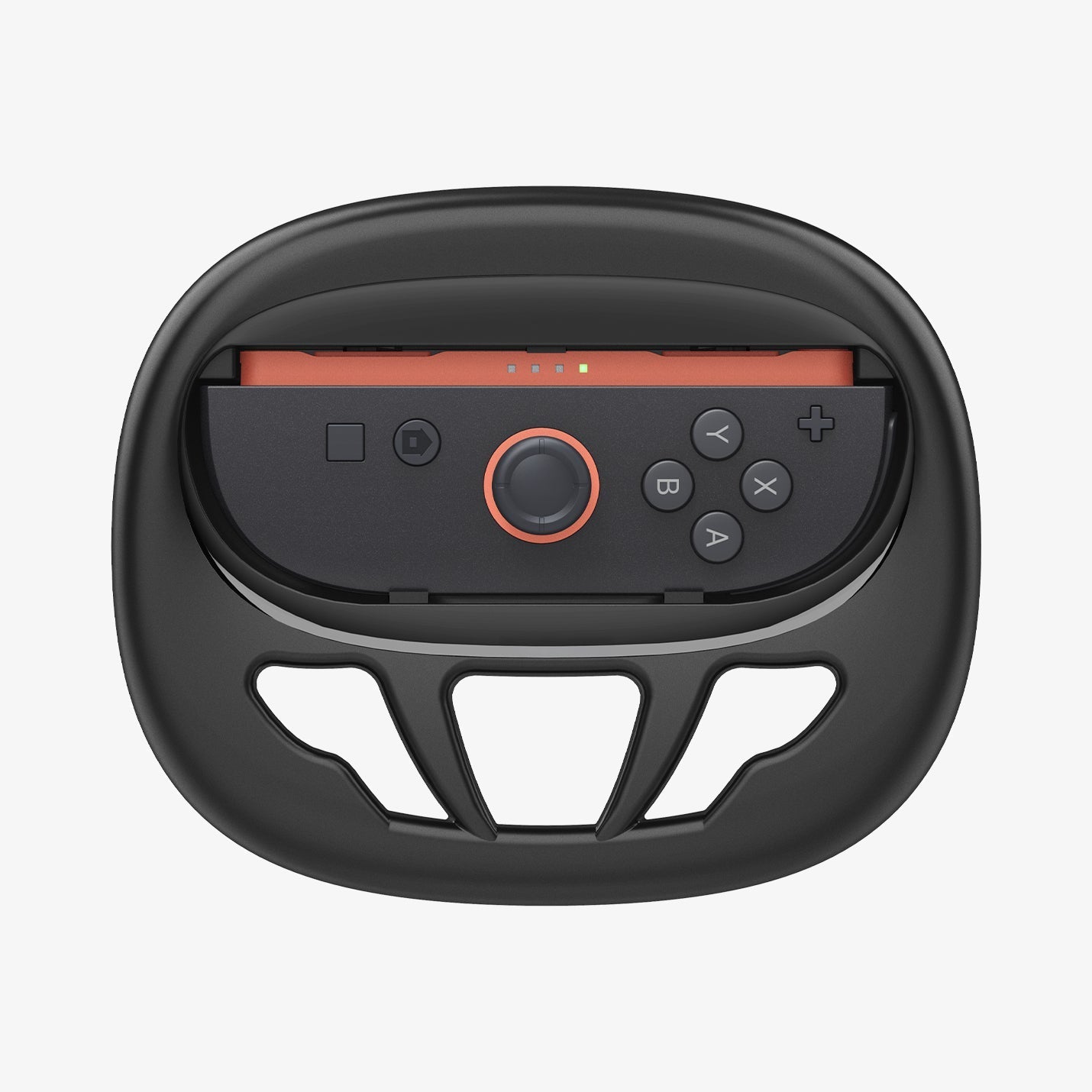 Front view of Spigen NS101 wheel with Joy-Con 2