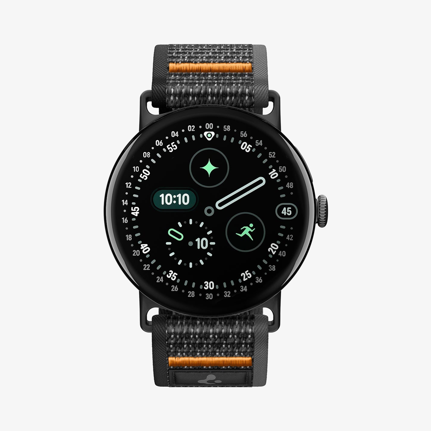 Spigen Google Pixel Watch 5 (41mm) Band – Athlex Air - Active Black Orange - image 1