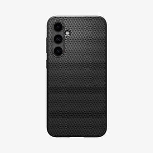 Galaxy S23 FE Case Liquid Air in matte black showing the back