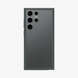 ACS05617 - Galaxy S23 Ultra Case Ultra Hybrid in crystal clear showing the back