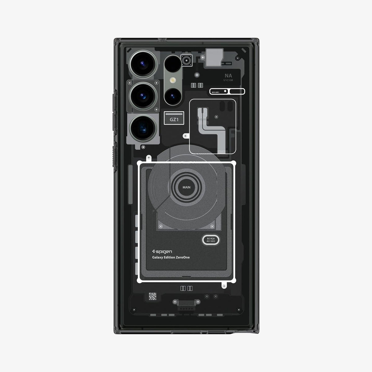 Spigen Galaxy S23 Ultra Case – Ultra Hybrid Zero One – Zero One – main product image